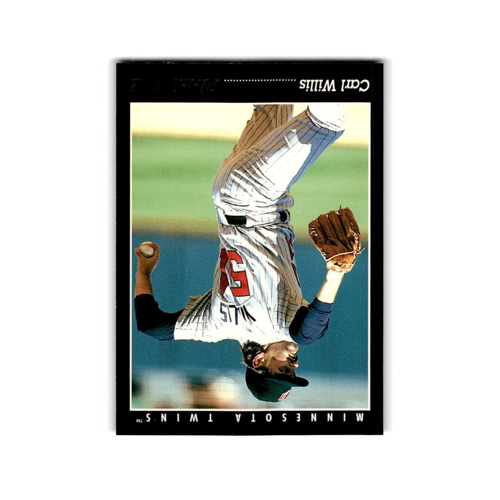Carl Willis 1993 Pinnacle #372 Minnesota Twins Baseball Card NM