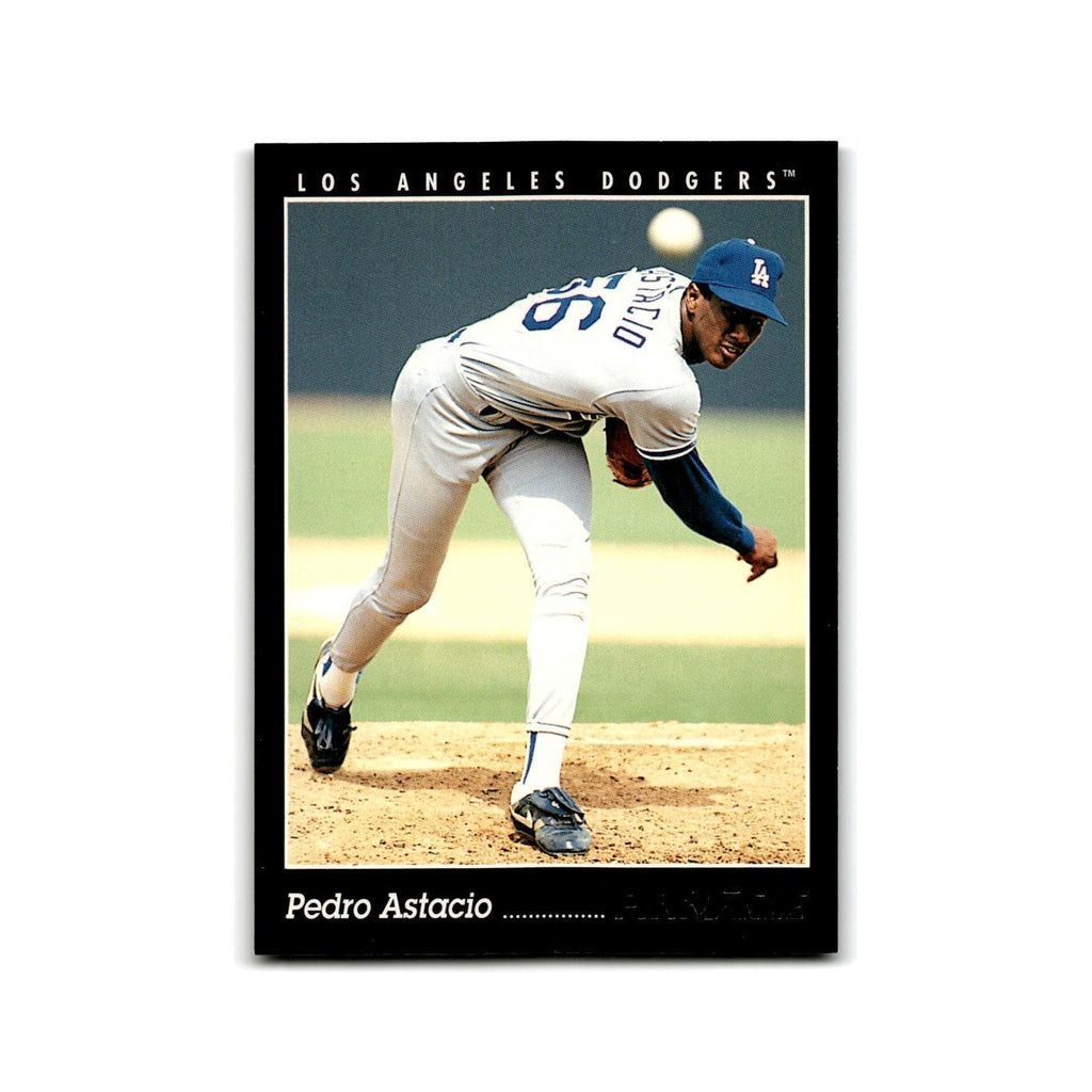 Pedro Astacio 1993 Pinnacle #396 Los Angeles Dodgers Baseball Card NM