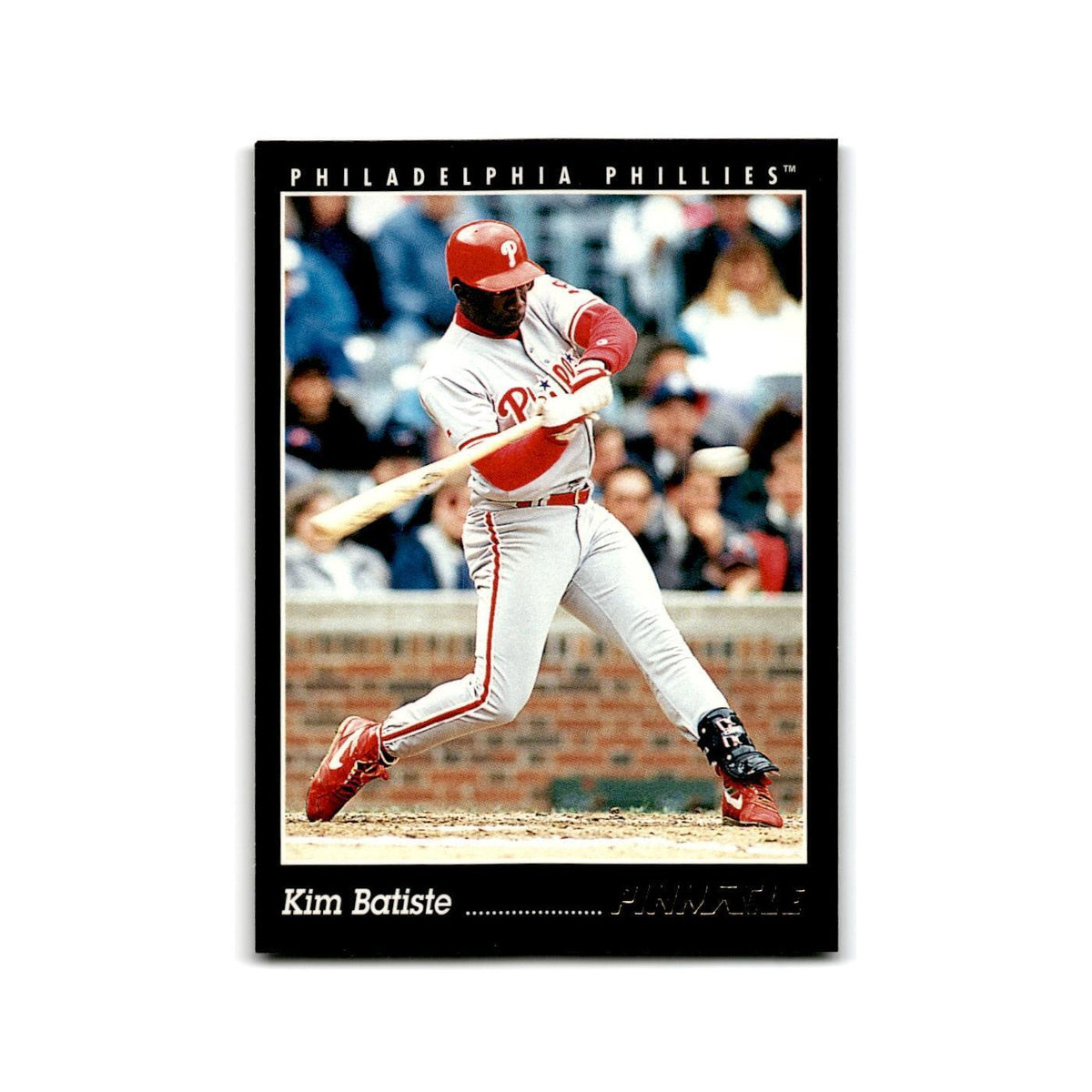 Kim Batiste 1993 Pinnacle #390 Philadelphia Phillies Baseball Card NM