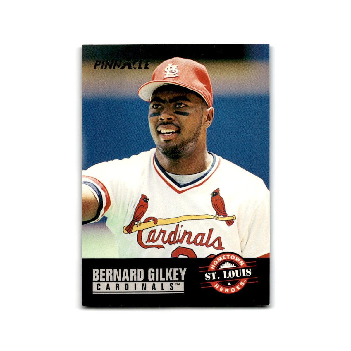 Bernard Gilkey 1993 Pinnacle #304 St. Louis Cardinals Baseball Card NM