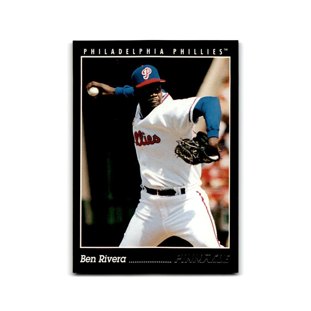Ben Rivera 1993 Pinnacle #437 Philadelphia Phillies Baseball Card NM