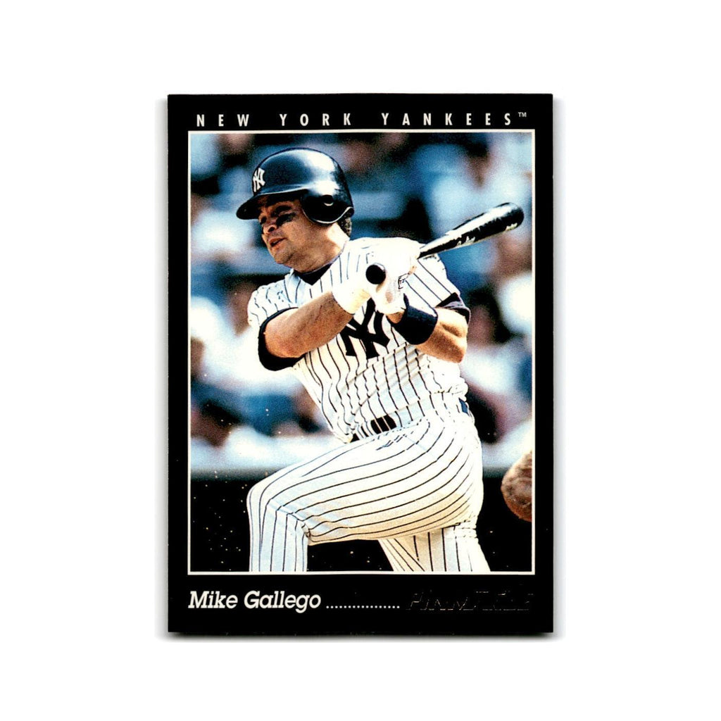 Mike Gallego 1993 Pinnacle #388 New York Yankees Baseball Card NM
