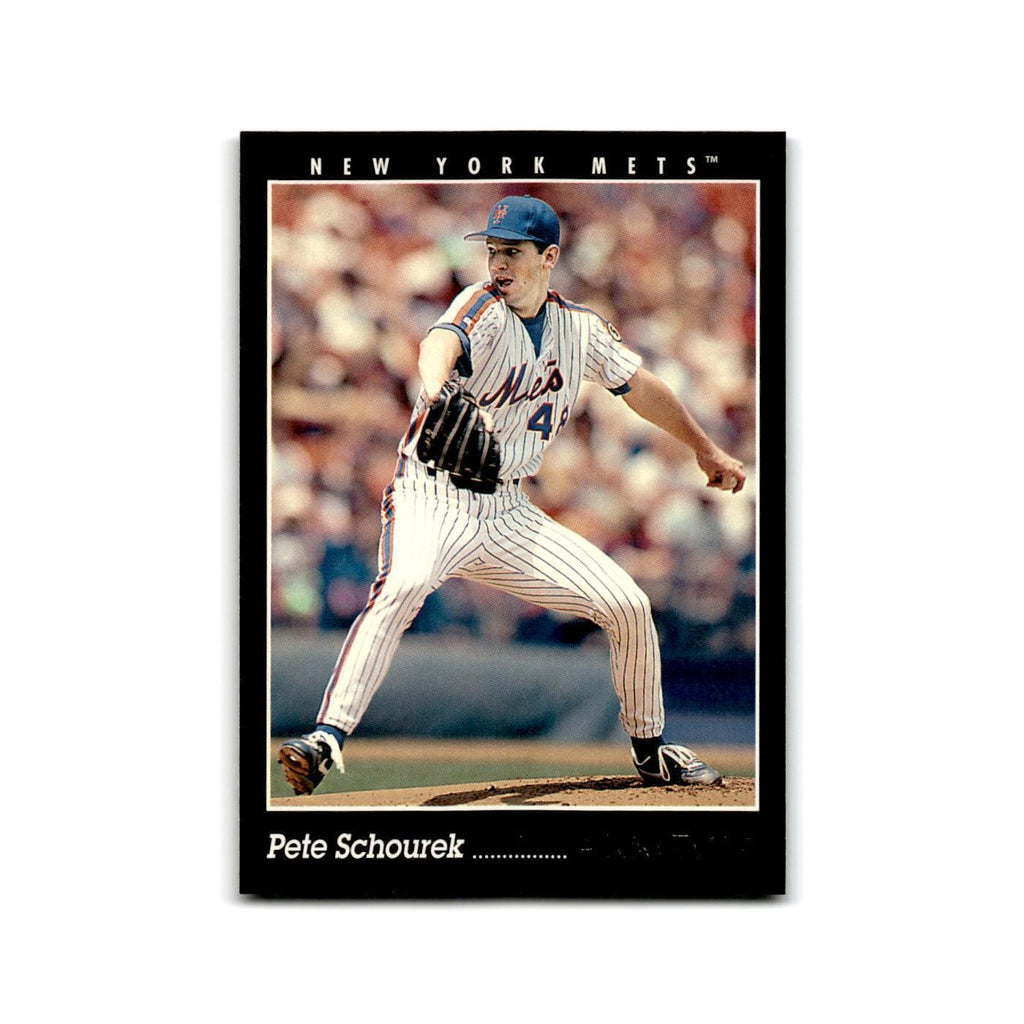 Pete Schourek 1993 Pinnacle #324 New York Mets Baseball Card NM