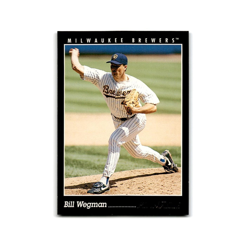 Bill Wegman 1993 Pinnacle #369 Milwaukee Brewers Baseball Card NM