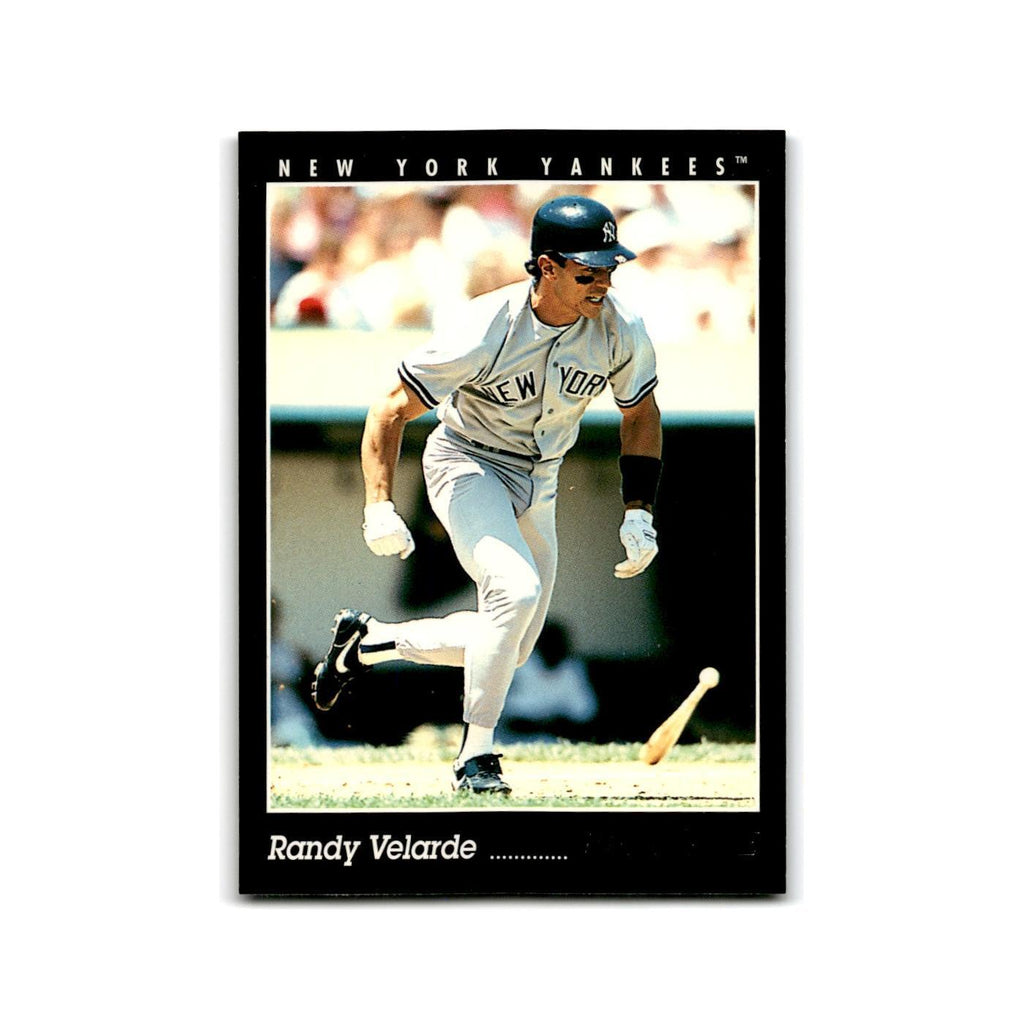Randy Velarde 1993 Pinnacle #314 New York Yankees Baseball Card NM