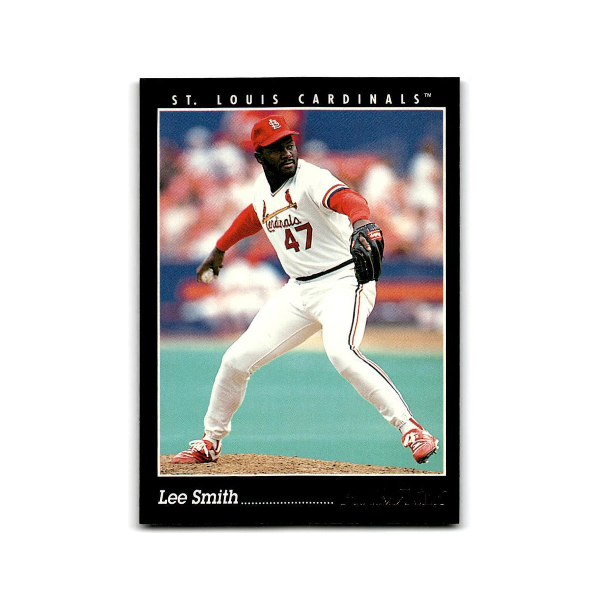 Lee Smith 1993 Pinnacle #416 St. Louis Cardinals Baseball Card NM