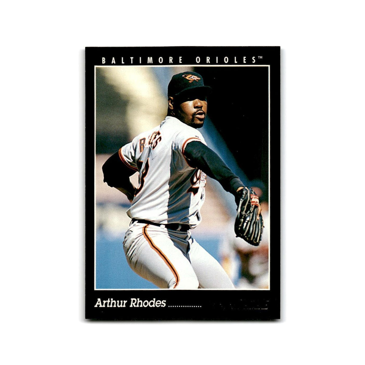 Arthur Rhodes 1993 Pinnacle #326 Baltimore Orioles Baseball Card NM