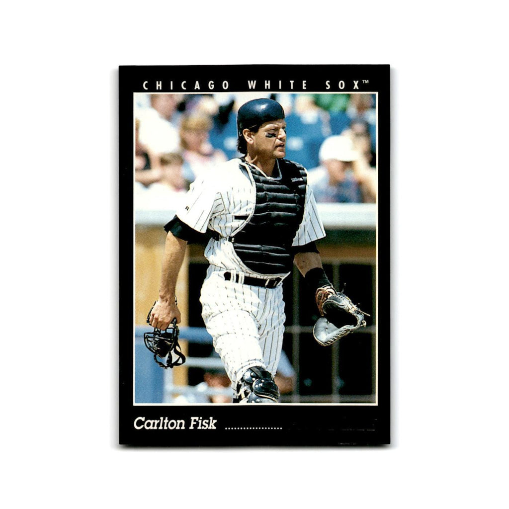 Carlton Fisk 1993 Pinnacle #421 Chicago White Sox Baseball Card NM