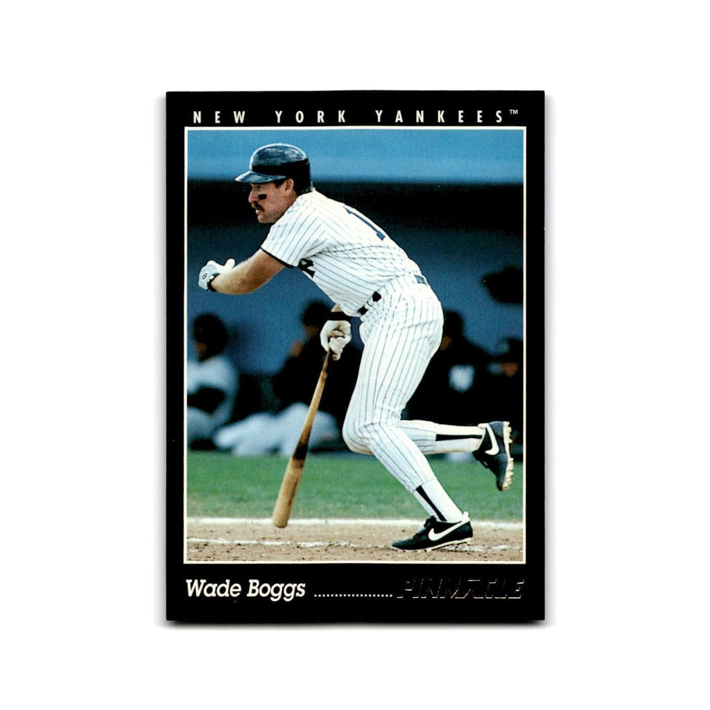 Wade Boggs 1993 Pinnacle #424 New York Yankees Baseball Card NM