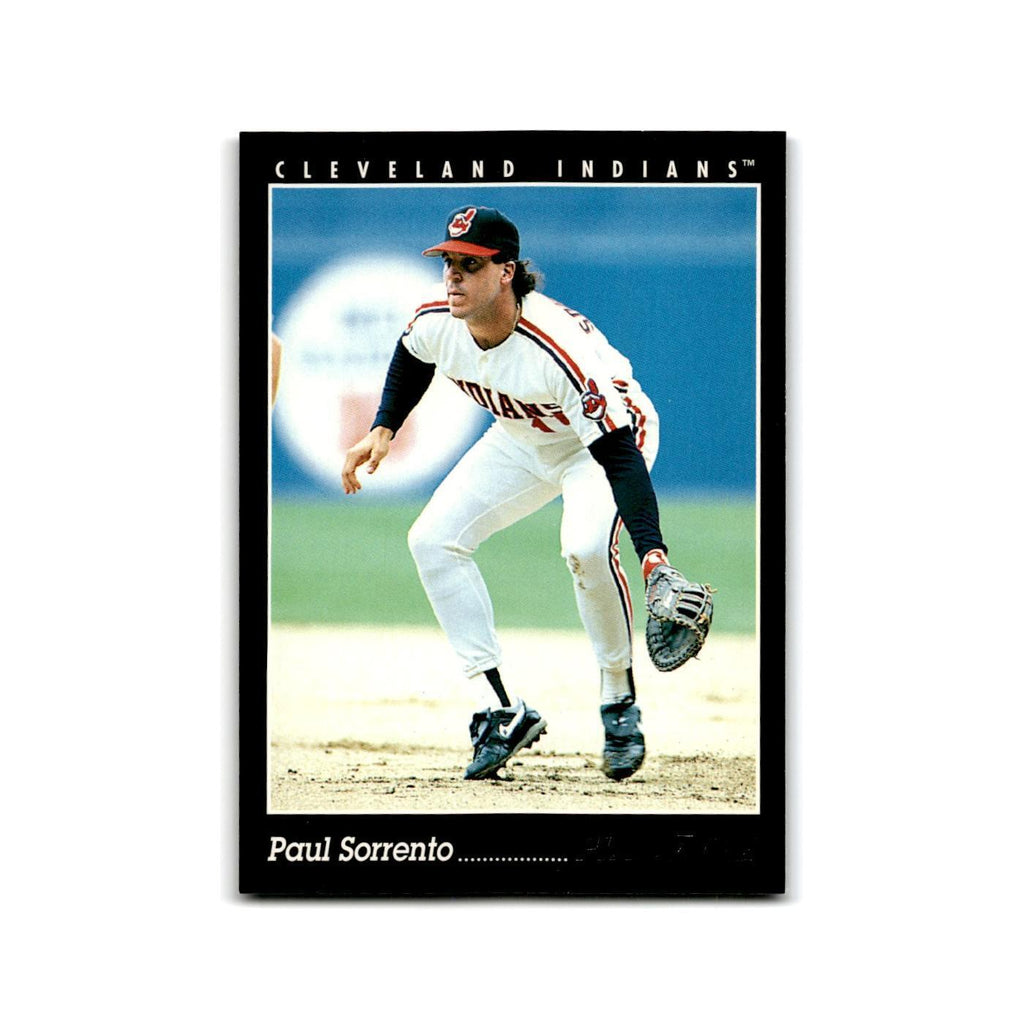 Paul Sorrento 1993 Pinnacle #320 Cleveland Indians Baseball Card NM