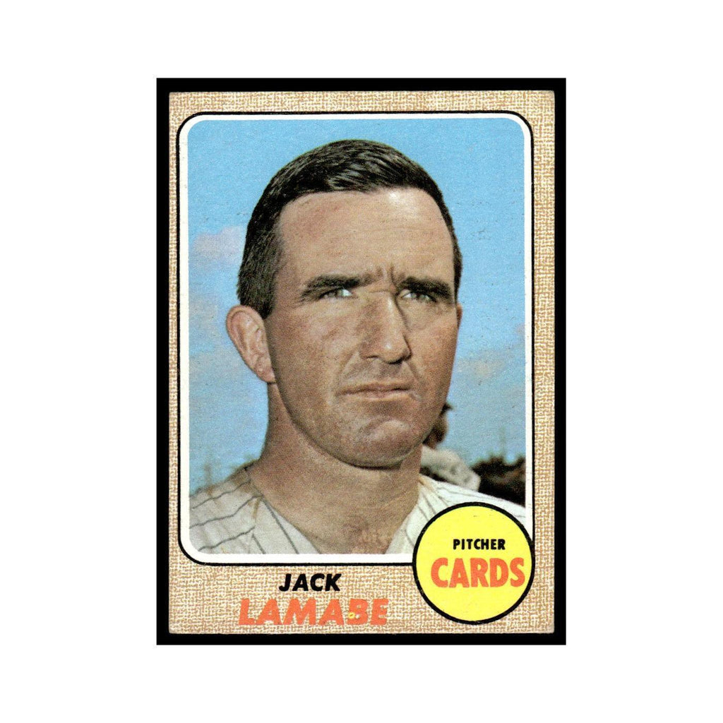 1968 Topps Baseball Card Jack Lamabe Cardinals #311