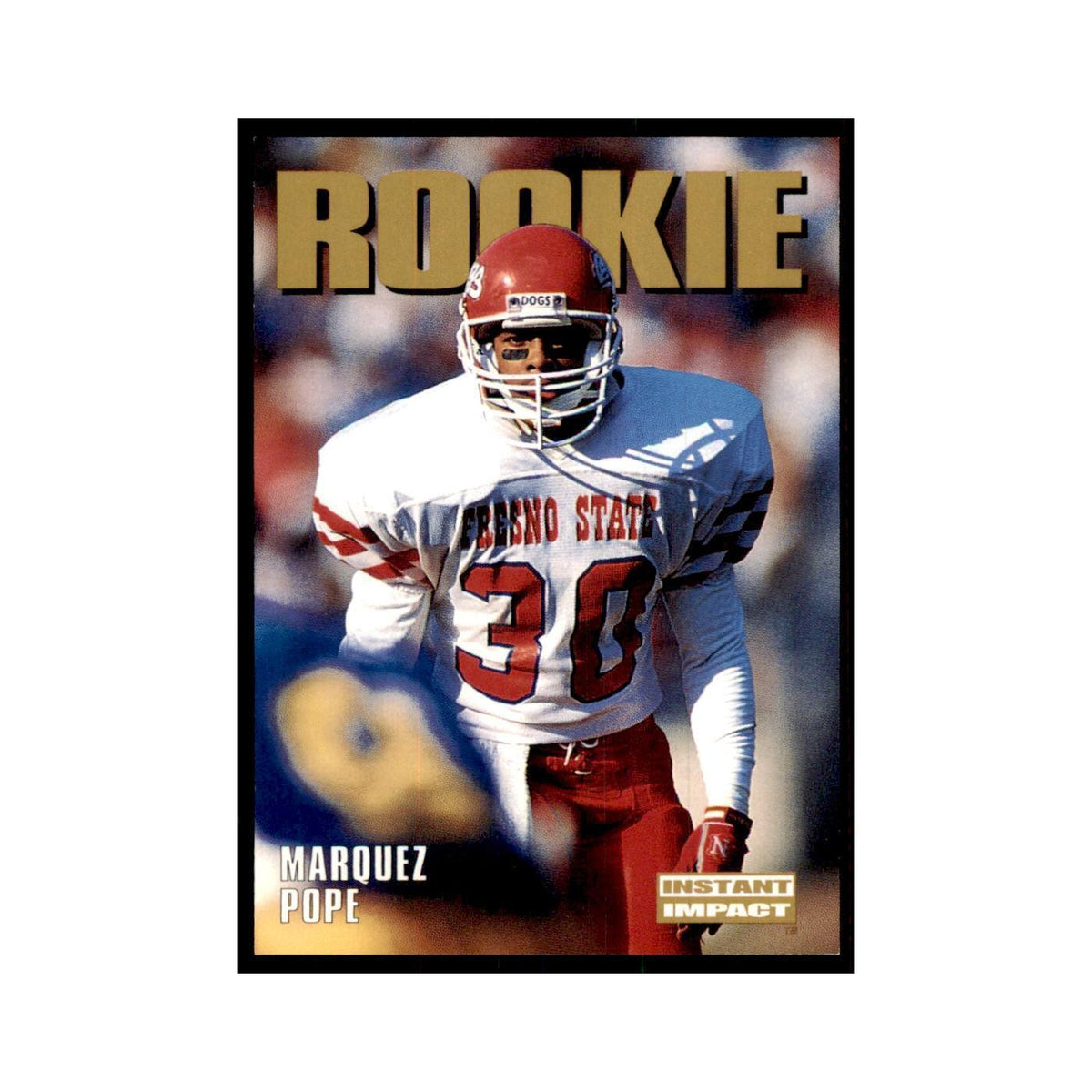 1992 SkyBox Marquez Pope RC Football Cards #347