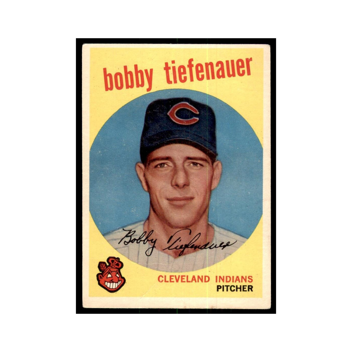 1959 Topps (damaged) Bobby Tiefenauer Baseball Cards #501