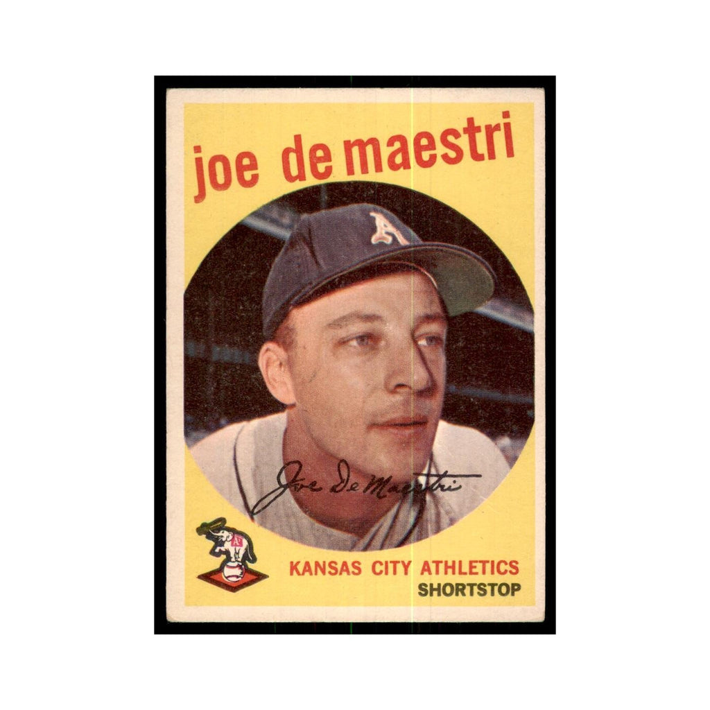 1959 Topps (damaged) Joe DeMaestri Baseball Cards #64