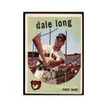 1959 Topps (damaged) Dale Long Baseball Cards #414