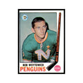 Bob Woytowich 1969 Topps #113 Pittsburgh Penguins Hockey Card EX