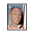 Ron Schock 1969 Topps #120 Pittsburgh Penguins Hockey Card EX