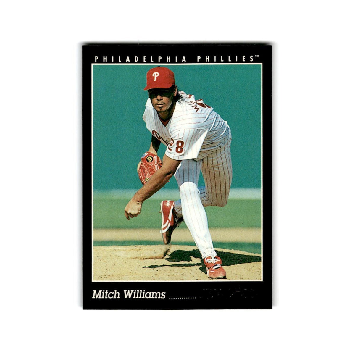 Mitch Williams 1993 Pinnacle #565 Philadelphia Phillies Baseball Card NM