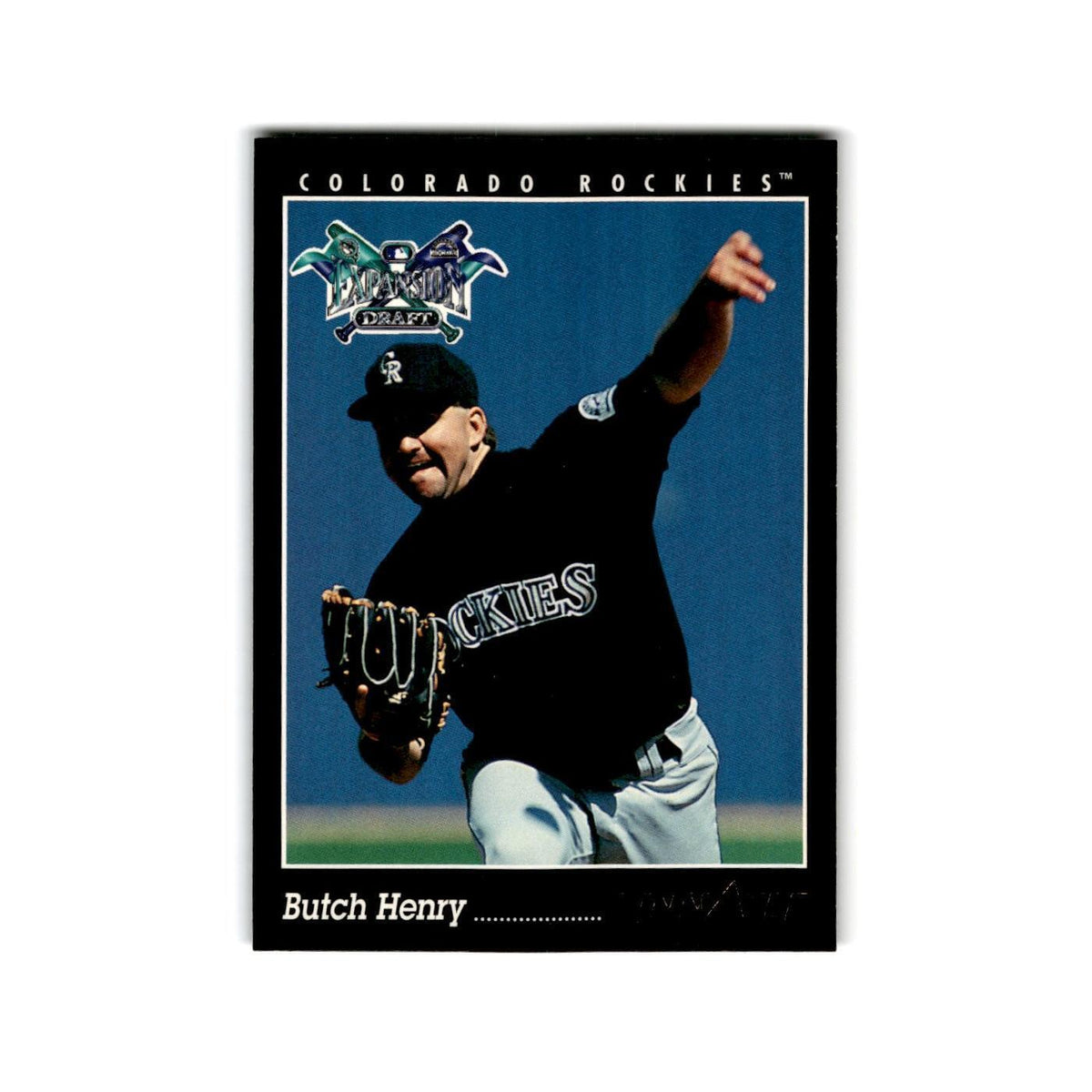 Butch Henry 1993 Pinnacle #511 Colorado Rockies Baseball Card NM