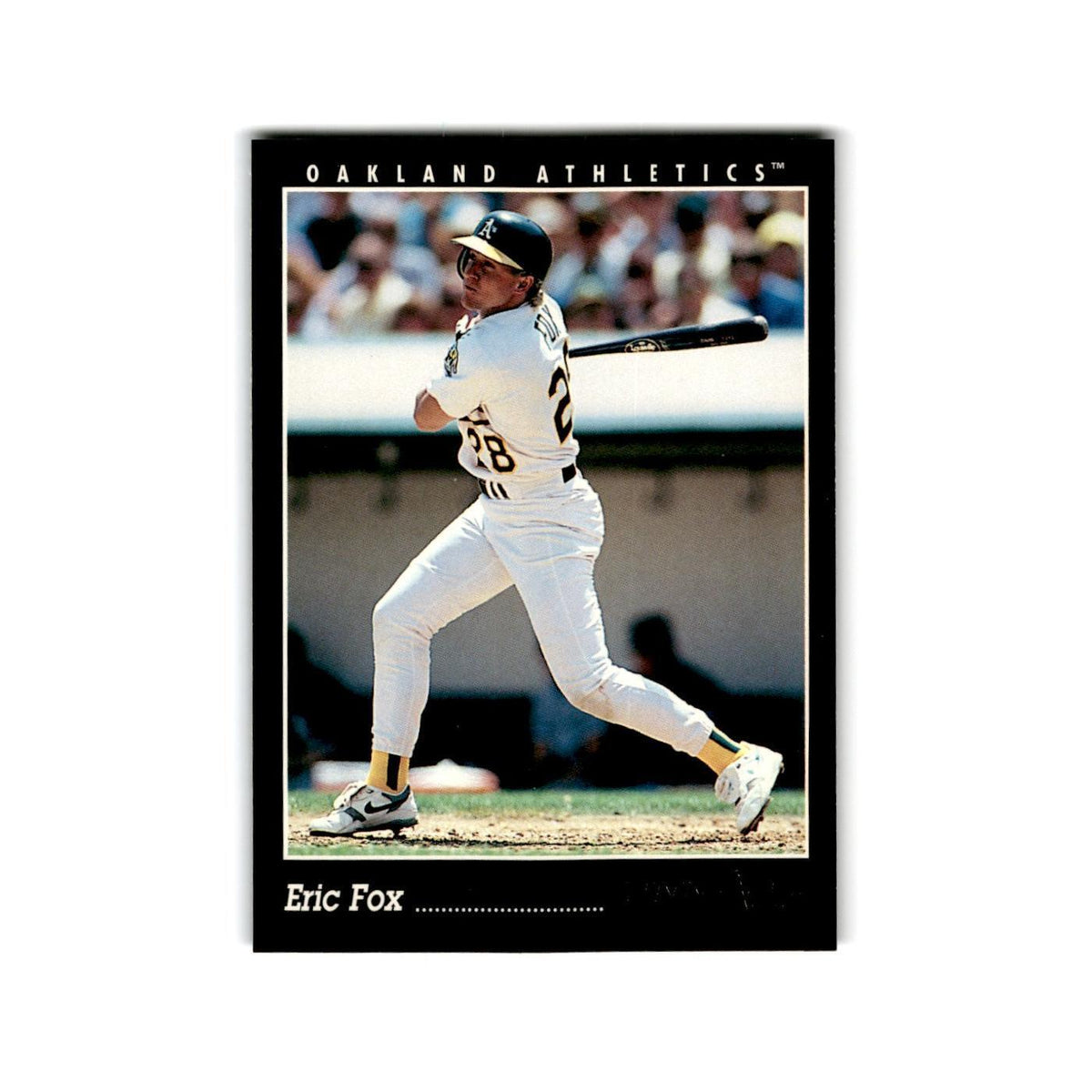 Eric Fox Rookie 1993 Pinnacle #567 Oakland Athletics Baseball Card NM