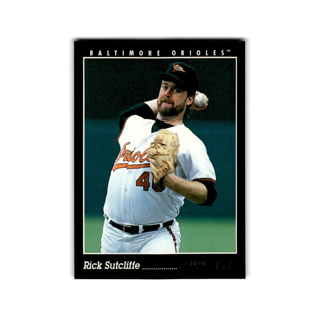 Rick Sutcliffe 1993 Pinnacle #532 Baltimore Orioles Baseball Card NM