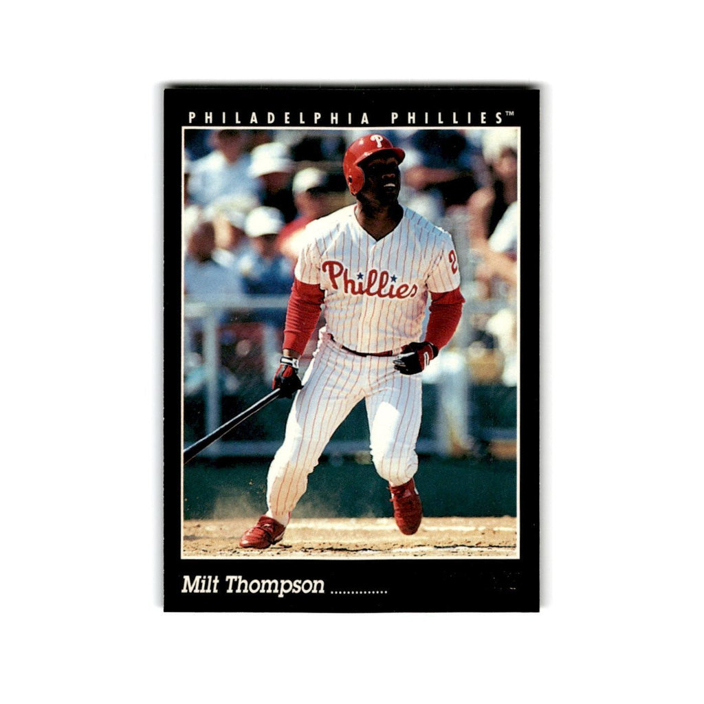 Milt Thompson 1993 Pinnacle #516 Philadelphia Phillies Baseball Card NM