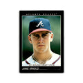 Jamie Arnold Rookie 1993 Pinnacle #455 Atlanta Braves Baseball Card NM
