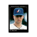 B.J. Wallace Rookie 1993 Pinnacle #456 Montreal Expos Baseball Card NM
