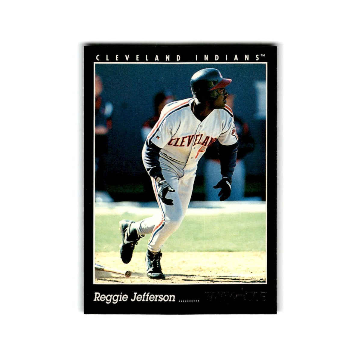 Reggie Jefferson 1993 Pinnacle #550 Cleveland Indians Baseball Card NM