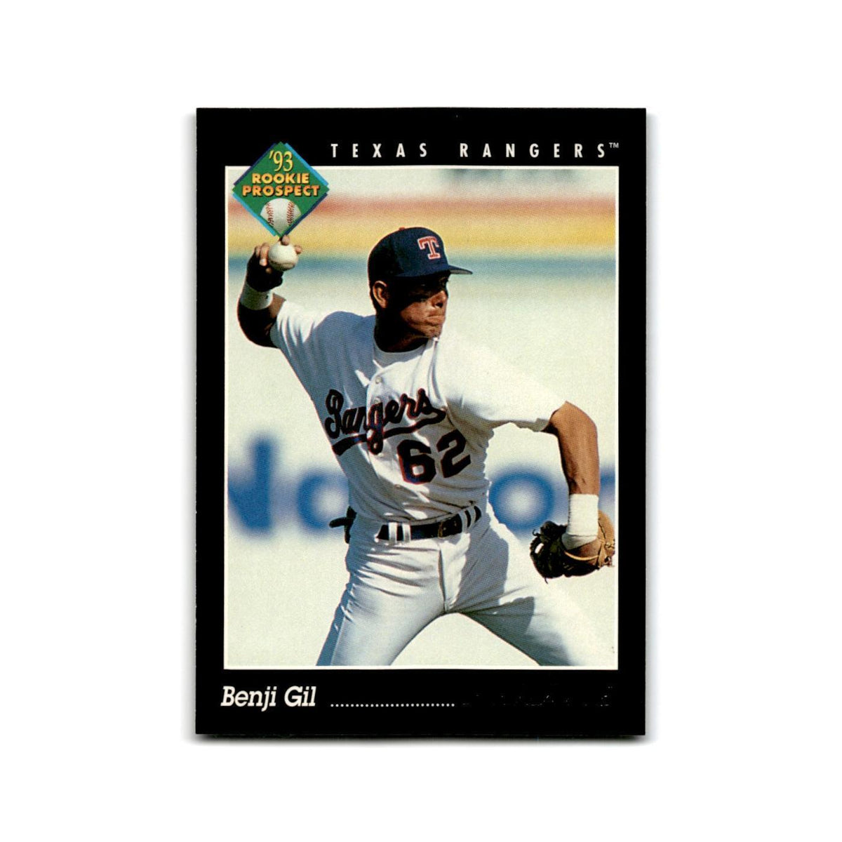 Benji Gil Rookie 1993 Pinnacle #597 Texas Rangers Baseball Card NM