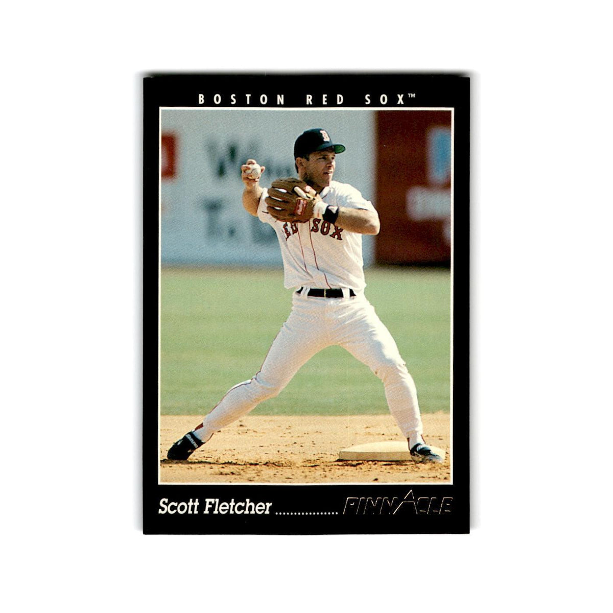 Scott Fletcher 1993 Pinnacle #495 Boston Red Sox Baseball Card NM