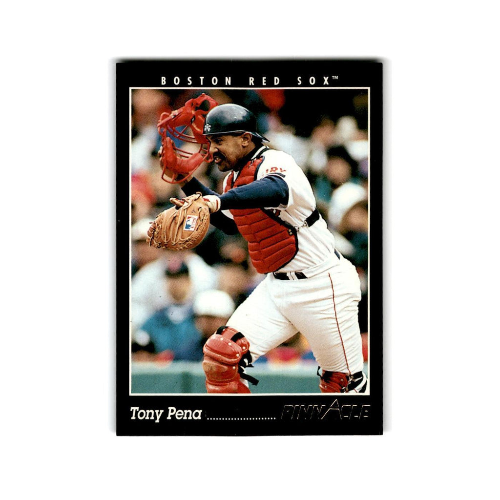 Tony Pena 1993 Pinnacle #506 Boston Red Sox Baseball Card NM