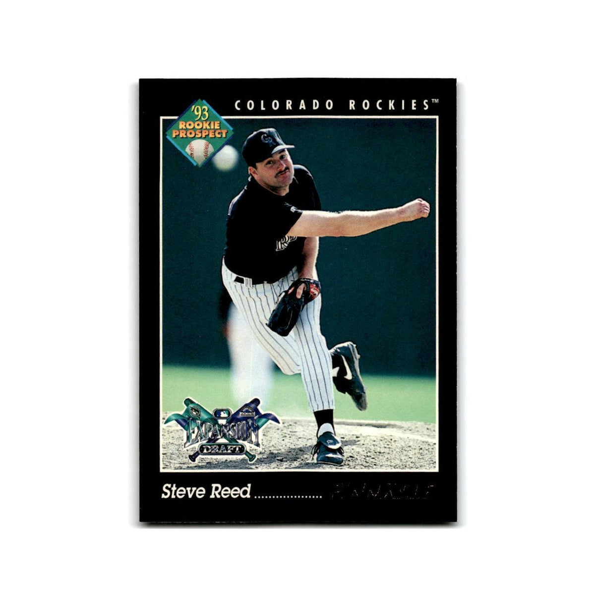 Steve Reed Rookie 1993 Pinnacle #584 Colorado Rockies Baseball Card NM