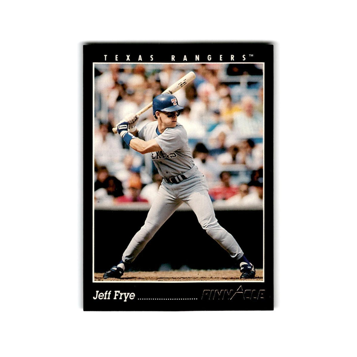 Jeff Frye 1993 Pinnacle #496 Texas Rangers Baseball Card NM