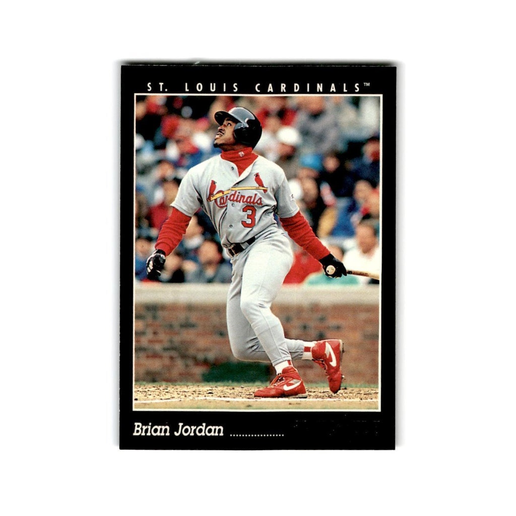 Brian Jordan 1993 Pinnacle #540 St. Louis Cardinals Baseball Card NM
