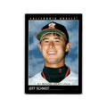 Jeff Schmidt Rookie 1993 Pinnacle #469 California Angels Baseball Card NM