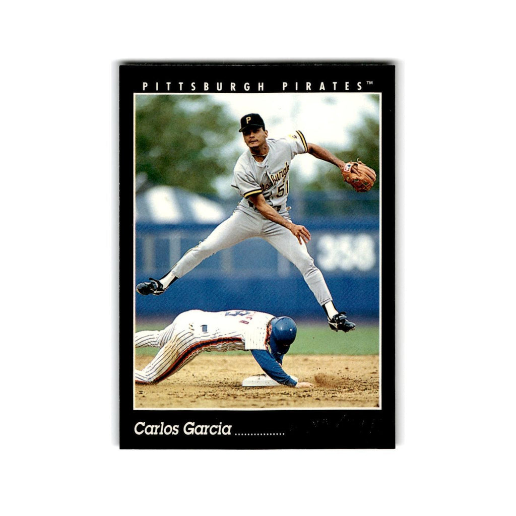 Carlos Garcia 1993 Pinnacle #558 Pittsburgh Pirates Baseball Card NM