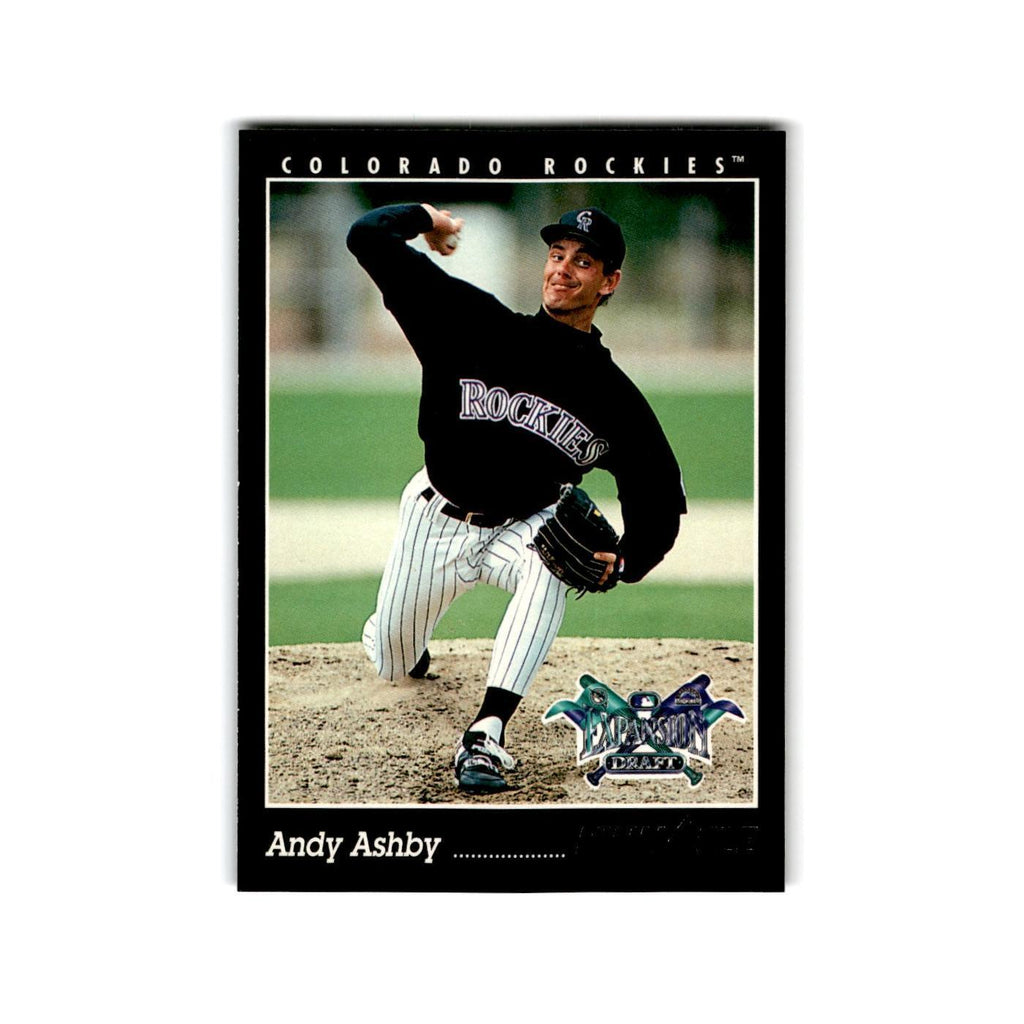 Andy Ashby 1993 Pinnacle #572 Colorado Rockies Baseball Card NM