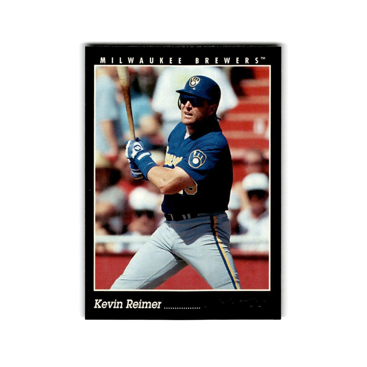 Kevin Reimer 1993 Pinnacle #531 Milwaukee Brewers Baseball Card NM