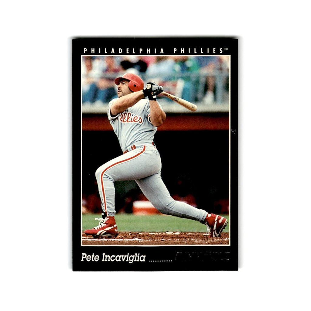 Pete Incaviglia 1993 Pinnacle #492 Philadelphia Phillies Baseball Card NM