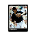 Scott Sanderson 1993 Pinnacle #574 California Angels Baseball Card NM