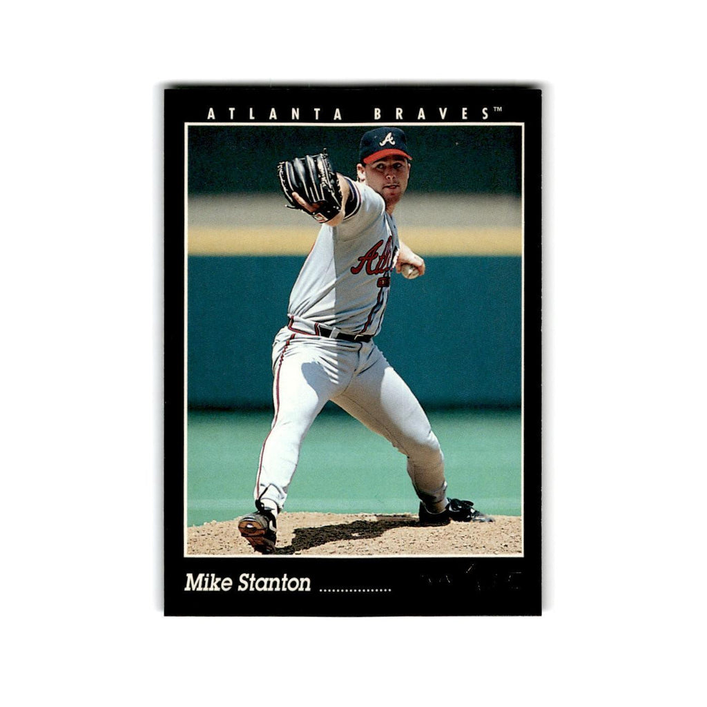 Mike Stanton 1993 Pinnacle #569 Atlanta Braves Baseball Card NM