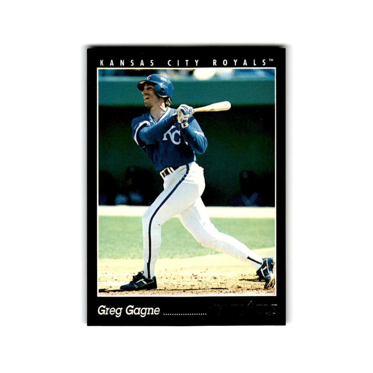 Greg Gagne 1993 Pinnacle #510 Kansas City Royals Baseball Card NM