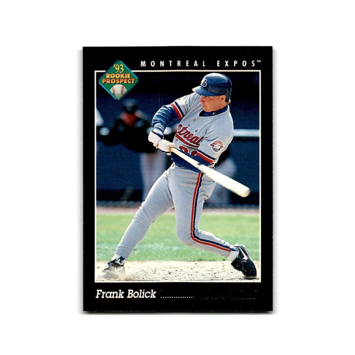 Frank Bolick Rookie 1993 Pinnacle #588 Montreal Expos Baseball Card NM
