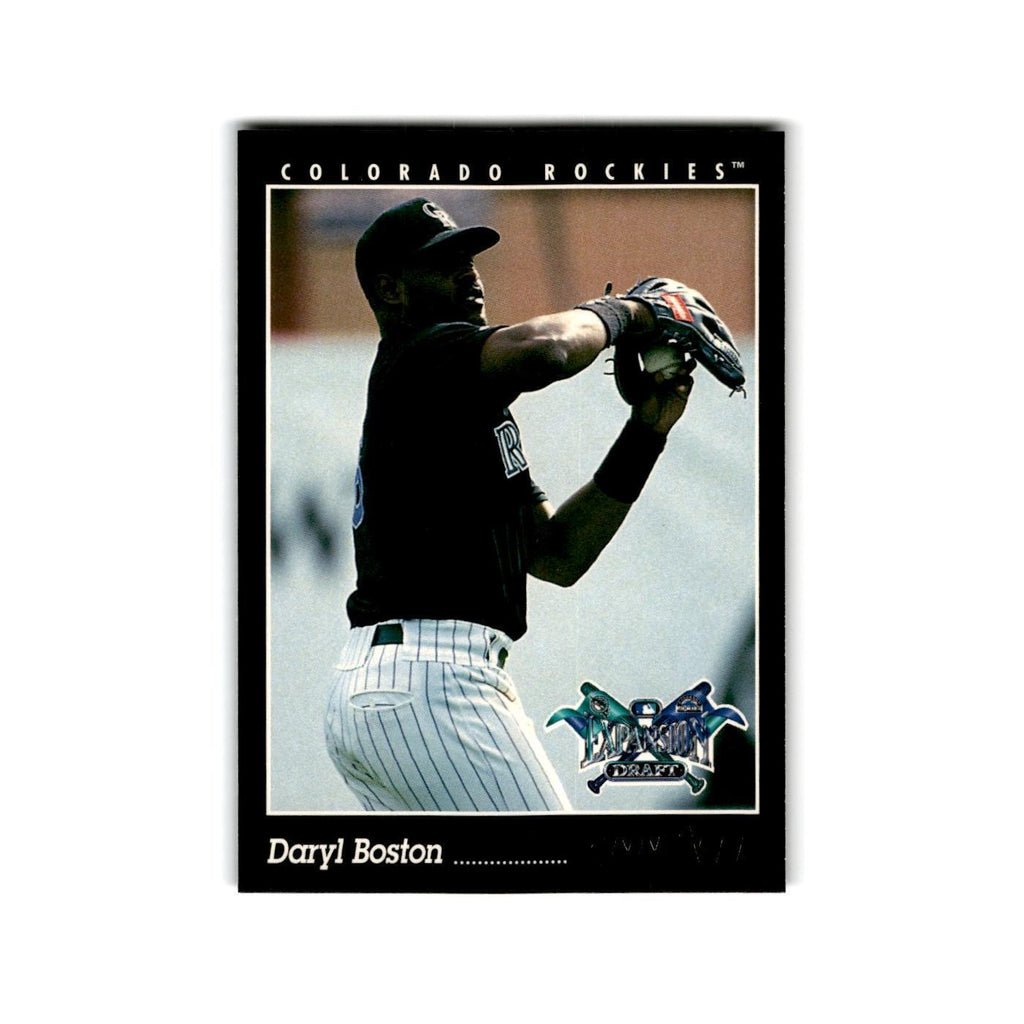 Daryl Boston 1993 Pinnacle #545 Colorado Rockies Baseball Card NM