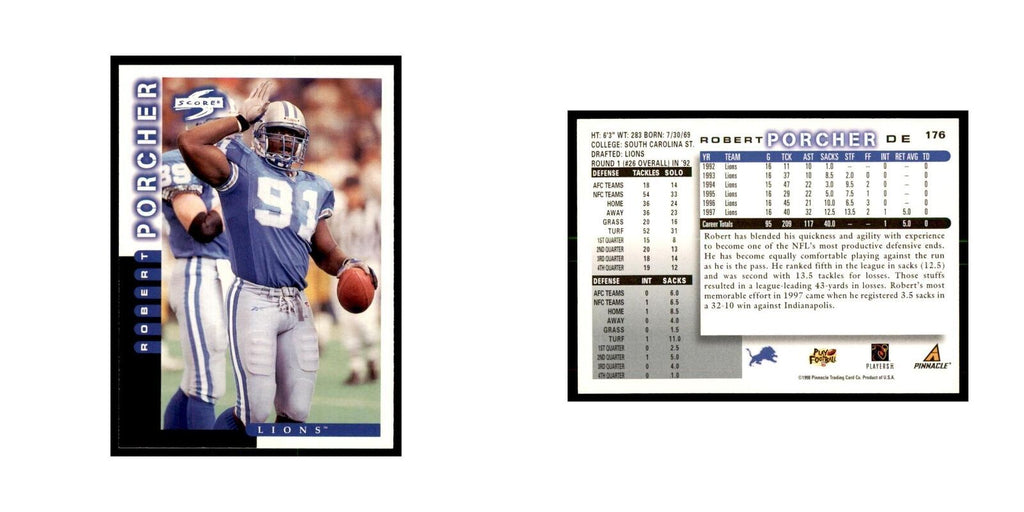 1998 Score Robert Porcher Football Cards #176