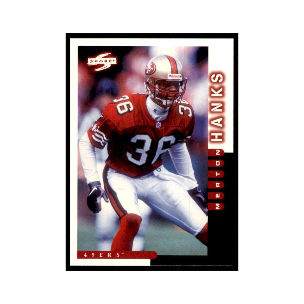 1998 Score Merton Hanks Football Cards #146