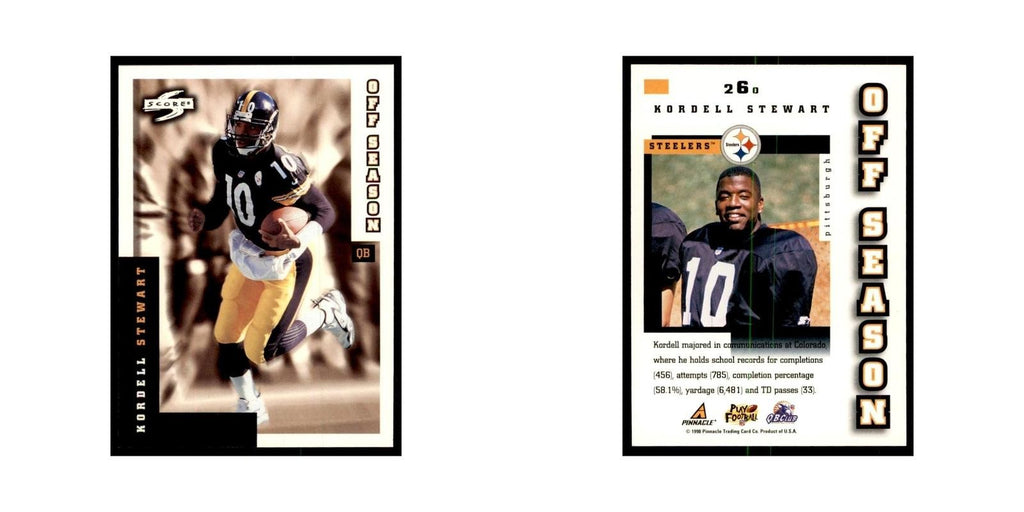 1998 Score Kordell Stewart Football Cards #260