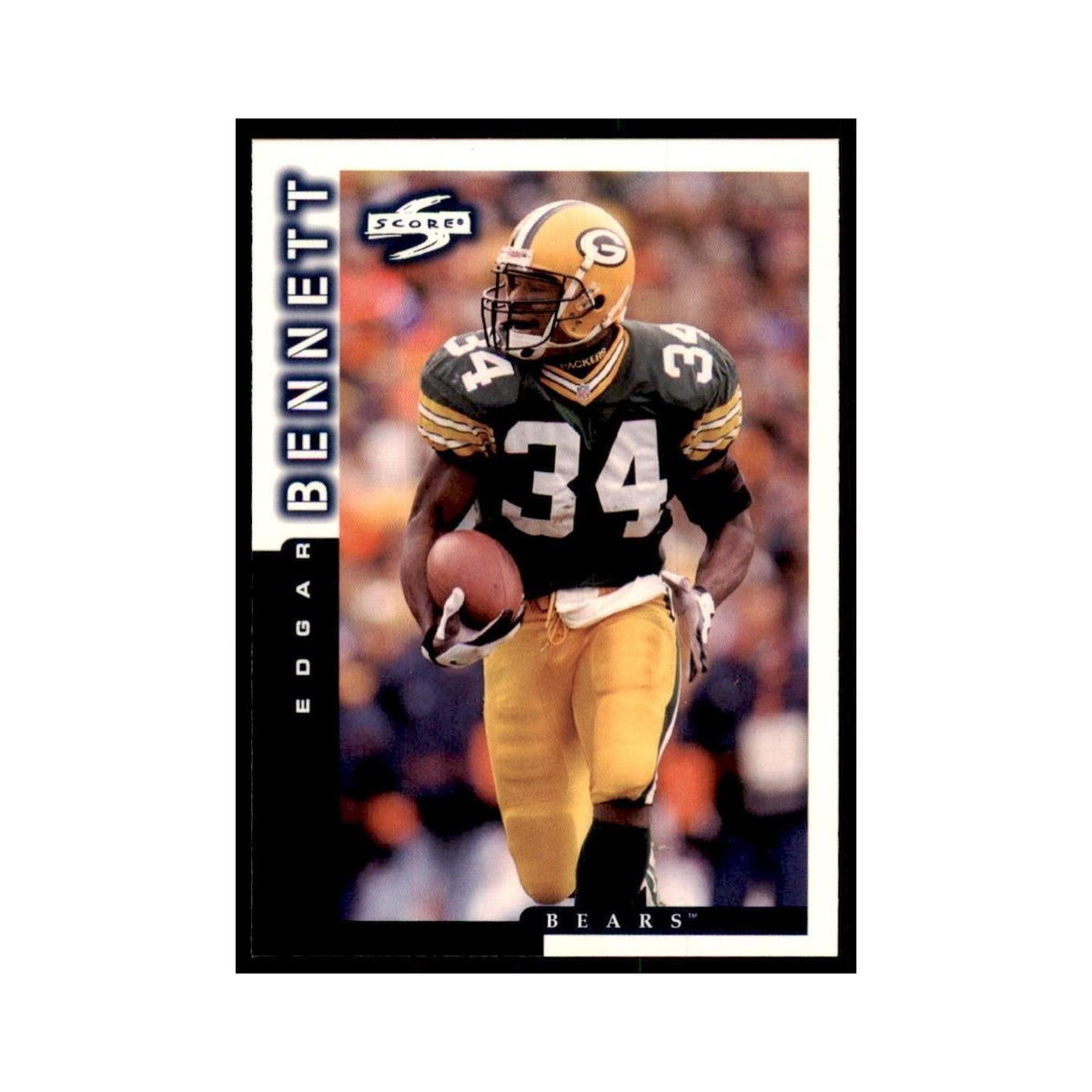 1998 Score Edgar Bennett Football Cards #175