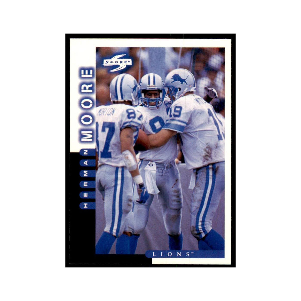 1998 Score Herman Moore Football Cards #205